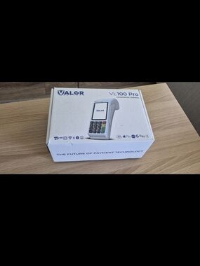 VALOR VL100 Pro White Countertop Payment Terminal